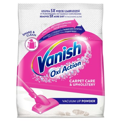 Vanish Oxi Action, proszek do czyszczenia dywanów, 650g