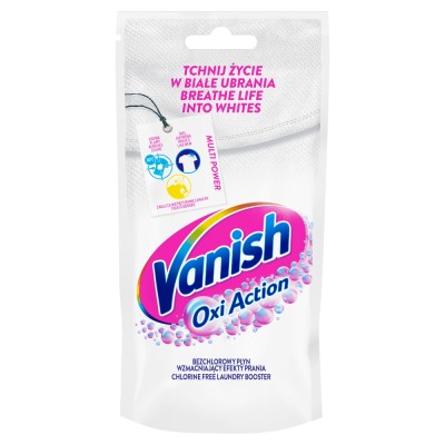 Vanish Gold White, odplamiacz do białych tkanin płyn, 100ml