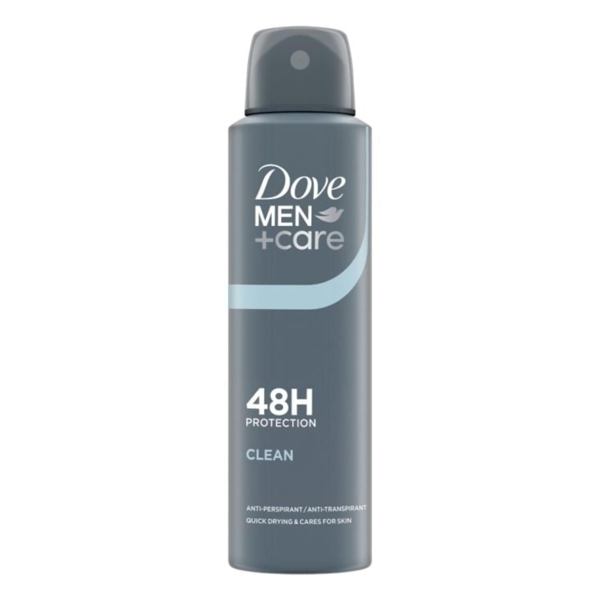 Dove Men +Care 48H Clean dezodorant dla mężczyzn spray 150ml