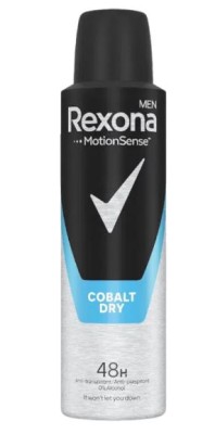 Rexona Men Cobalt, dezodorant dla mężczyzn, spray 150ml