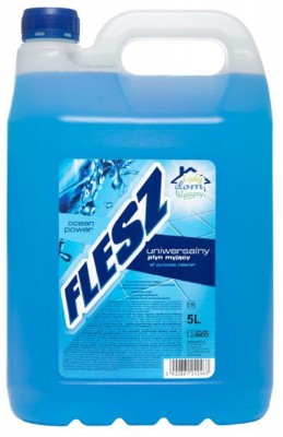 Flesz, Ocean Power, Uniwersalny płyn myjący, 5l