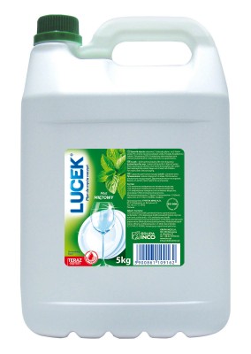 Lucek Mięta, płyn do mycia naczyń, 5l
