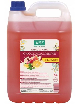 Abe, Owoce Południa, mydło w płynie, 5l