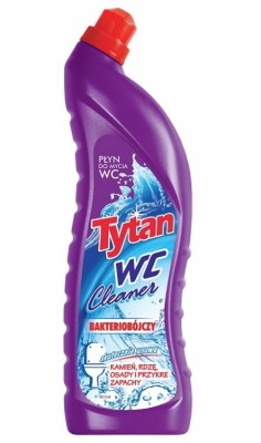 Tytan Max, fioletowy płyn czyszczący do toalet, 1200g