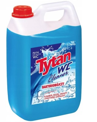 Tytan Max, niebieski płyn czyszczący do toalet, 5kg