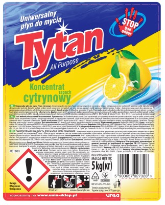 Tytan Cytrynowy uniwersalny płyn 5kg