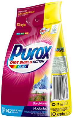 Purox Color proszek do prania kolorowych tkanin 10kg