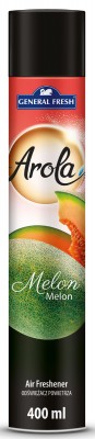 Arola, General Fresh, Melon, odświeżacz powietrza, aerozol, 400ml