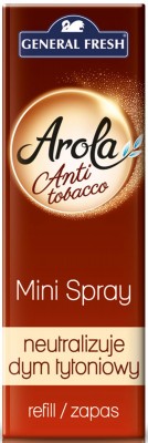 Arola, General Fresh Mini Magic Antitabac, odświeżacz powietrza, zapas