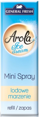 Arola, General Fresh Mini Magic Ice Dream, odświeżacz powietrza, zapas