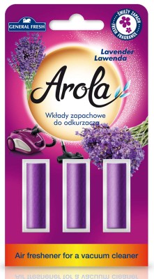 General Fresh, Lavenda, odświeżacz do odkurzacza, 3 sztuki