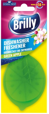 Brilly General Fresh, Zielone Jabłuszko, odświeżacz do zmywarki, 1 sztuka