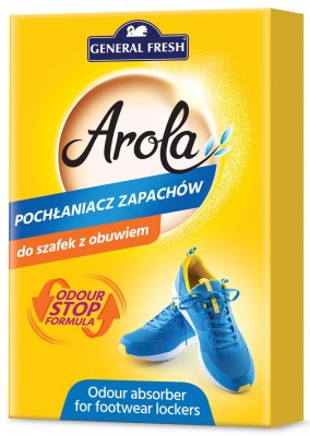Arola, General Fresh, pochłaniacz zapachów  do szafek z obuwiem, 1 sztuka