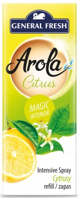 Arola, General Fresh Magiczna Szyszka, Cytrusy, odświeżacz powietrza, zapas, 1 sztuka