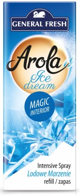 Arola, General Fresh Magiczna Szyszka, Ice Dream , odświeżacz powietrza, zapas, 1 sztuka