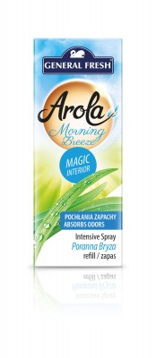 Arola, General Fresh Magiczna Szyszka, Poranna Bryza , odświeżacz powietrza, zapas, 1 sztuka