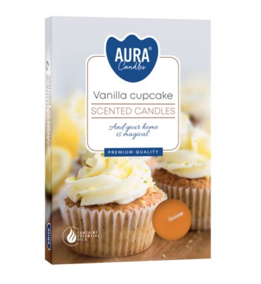 Bispol, Ciasteczko Waniliowe, podgrzewacze zapachowe, 6 sztuk