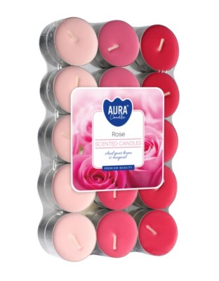 Bispol, Róża, podgrzewacze zapachowe, 30 sztuk