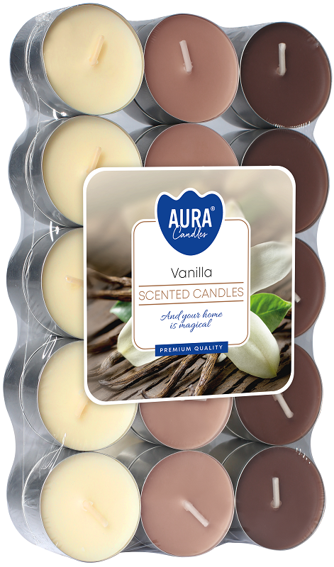 Bispol p15-30-67 Aura WANILIA podgrzewacze zapachowe - 30 sztuk