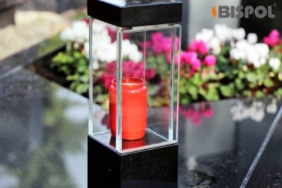 Bispol Memoria w07 wkłady olejowe do zniczy czerwone 4,5 dnia palenia 16 sztuk