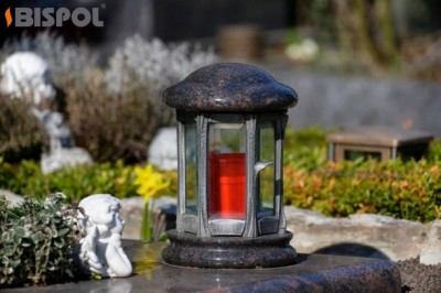 Bispol Memoria w07 wkłady olejowe do zniczy czerwone 4,5 dnia palenia 16 sztuk