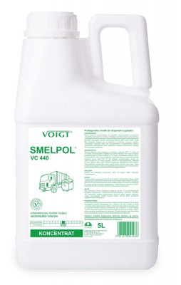 VC 440 Smelpol, skoncentrowany, antybakteryjny preparat rozkładający szkodliwe związki siarkowodorowe, zachodzące w procesach gnilnych, 5l