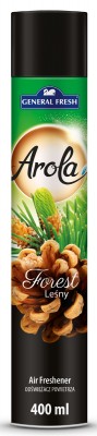 Arola, General Fresh, Leśny, odświeżacz powietrza, aerozol 400ml