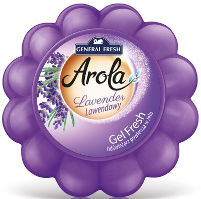 Arola, General Fresh ,Gel Fresh, Dynia, Lawenda, odświeżacz powietrza w żelu, 150g, 10 sztuk
