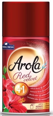 Arola, General Fresh, Freshmatic, Czerwony Aksamit, samouwalniający odświeżacz powietrza, zapas, 250ml