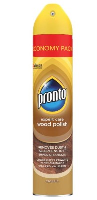 Pronto, Wood, Classic, środek do czyszczenia mebli drewnianych, spray 300 ml
