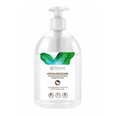 Barwa, Tradycyjne, szare mydło w płynie, 500ml