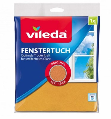 Vileda, Pucerka okienna,  ścierka 30% mikrofibry, 1 sztuka