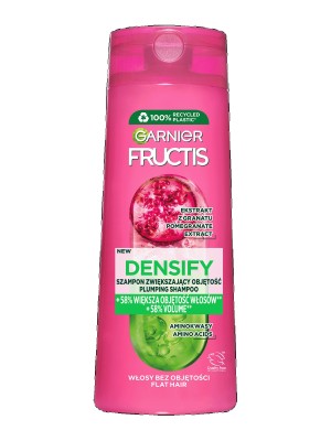 Garnier Fructis, Gęste i Zachwycające, szampon wzmacniający do włosów cienkich, 400ml