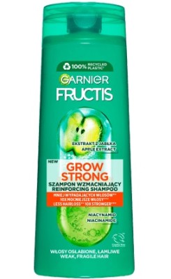 Garnier Fructis, Grow Strong, szampon do włosów wzmacniający, 400ml