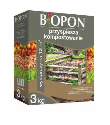 Biopon, Komposter przyspieszający kompostowanie, 3kg