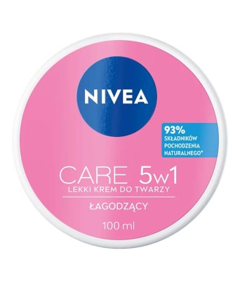 Nivea Care, lekki krem łagodzący, 100ml