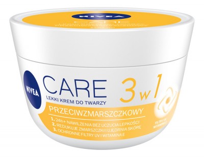 Nivea Care, lekki krem przeciwzmarszczkowy, 100ml