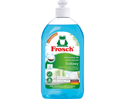 Frosch, Sodowy koncentrat do mycia naczyń, 500ml
