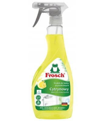 Frosch, Cytrynowy środek do kabin prysznicowych, 500ml