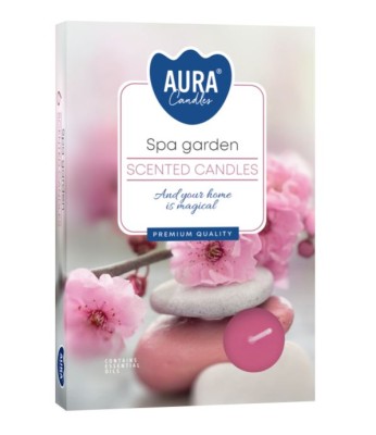 Bispol, Ogród SPA, podgrzewacze zapachowe, 6 sztuk