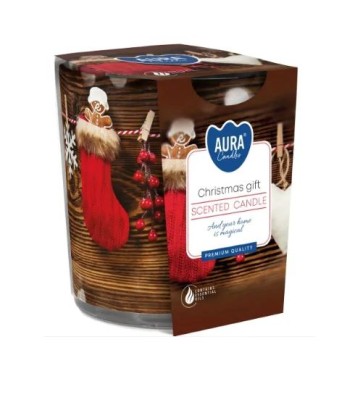 Bispol, sn72s, Świeca zapachowa w szkle, Świąteczny prezent, 1 sztuka