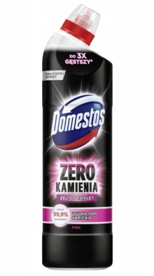 Domestos, Zero Kamienia Pink, żel do toalet, 750ml