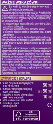 Palette, Intensive Color Creme, farba do włosów, BW-12 Jasny Blond