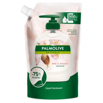 Palmolive Naturals Migdał mydło do rąk w płynie zapas w folii 500 ml