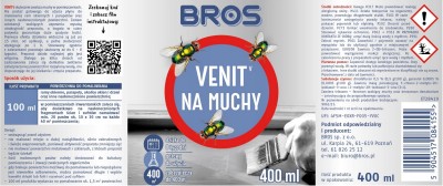 Bros Venit preparat na muchy 400ml