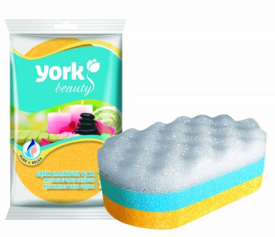 York, Tęcza, gąbka masażowa, 1 sztuka