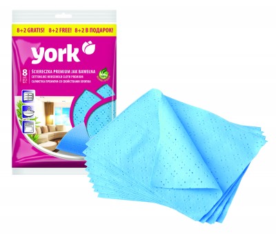 York, Lux, ściereczka jak bawełna 8+2 gratis