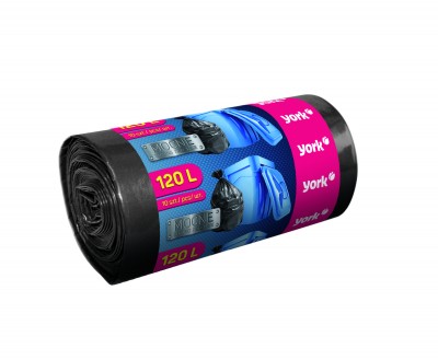 York, worki na śmieci 120l/10szt