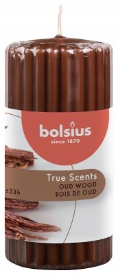 Bolsius True Scents Drzewo Agarowe świeca pieńkowa zapachowa 120/58mm