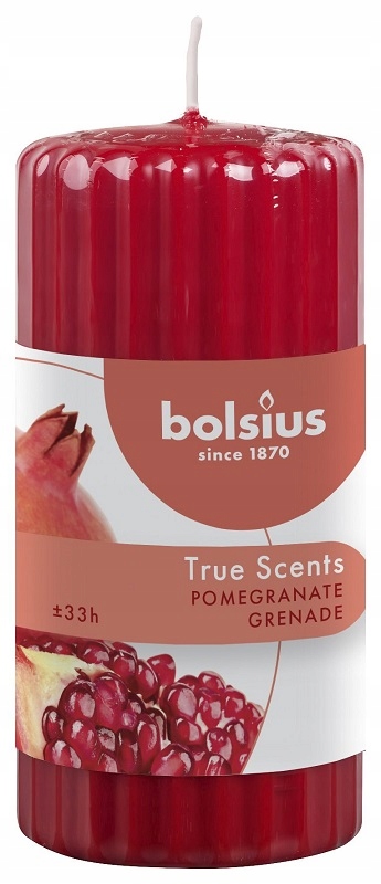 Bolsius True Scents Granat świeca pieńkowa zapachowa 120/58mm